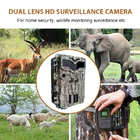 دوربین 4K Ultra HD Hunting Trail دوربین مادون قرمز حیات وحش شب در فضای باز با سنسور حرکت