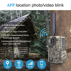 دوربین شکاری LCD 2.4 اینچی 4G 0.25s Trail Scouting Wildlife Night Vision IR Cut دوربین مادون قرمز
