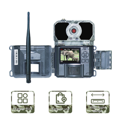دوربین فیلمبرداری اکشن ورزشی 4G Trail SMTP 25 متری IR MMS GPRS با سیم کارت تلفن همراه