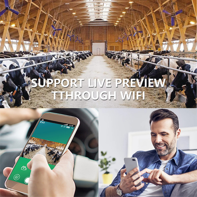 دوربین شکار وحش در فضای باز تا 512GB ذخیره سازی 32MP 4K در 30fps KW866 0.25s سرعت پاسخ دوربین شکار گوزن
