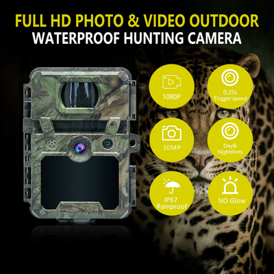 KW571 فابریک OEM ODM Mini Wildlife Scouting Timelapse Trail Camera IP67 سنسور CMOS بدون نور و حافظه SD دید شبانه