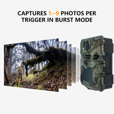 KG45 TRAMP آلارم TRAIL CAMERA برای علاقه مندان به شکار تماس برای ارسال SMS در هنگام هشدار پاسخ سریع