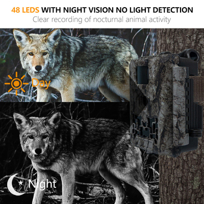 KW561 Trail Infra Cam Mini 30MP 0.25s سرعت وضوح ویدئو 4K سنسور آبپاش CMOS SD Me