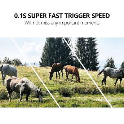 2024 جدیدترین دوربین آزمایشی بی سیم 4G OEM/ODM KW886 24MP 0.1s شلیک 120ft Night Range ساخت در سیم کارت دوربین حیات وحش