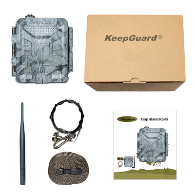 KEEPGUARD KG45 تماس و یا ارسال پیامک در هنگام هشدار پشتیبانی 1-5 شماره تلفن همراه کار می کند با گیرنده های مختلف برای دفع حیوانات