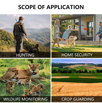 Game&trail Camera 4G KW886 با آنتن دوربین شکار مقرون به صرفه 24MP 1080P Night Vision 0.1s Response Time Game Camera