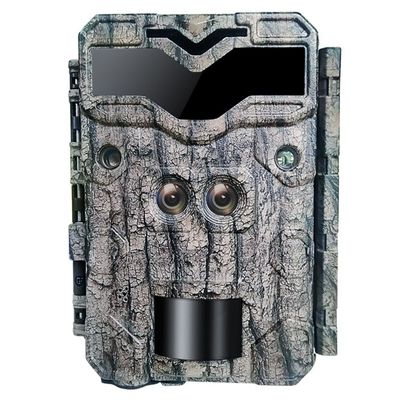 دوربین های شکار HD Keepguard دوربین دو عدسی 32MP بدون درخشش LED Trail Camera 1080P Night Vision دوربین بازی شکار برای حیات وحش