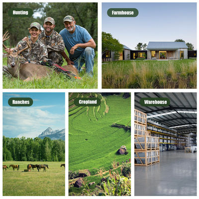 دوربین حیات وحش با رزولوشن سنسور بالا دوربین دنباله دار لنز دوگانه Cmos 13 مگاپیکسلی