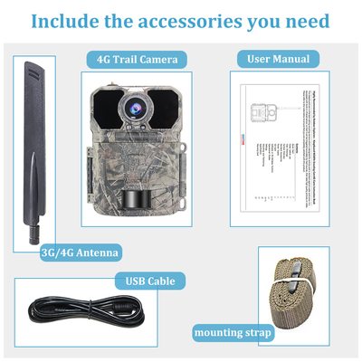 4G LTE SMS Cellular Game Camera No Glow PIR GPS Wireless