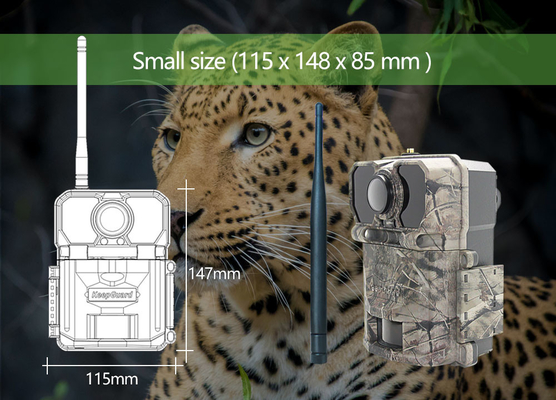 GSM MMS Wildlife Outdoor Trail دوربین CMOS Camo 30MP 4G 1080P دوربین شکار
