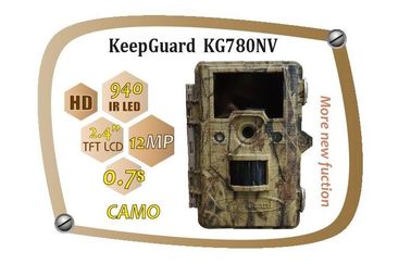 اندازه ویدئو 1080P Full HD دوربین های شکاری Motion Activated Game Camera