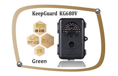 دوربین آزمایشی 8 مگاپیکسلی ضد آب IP54 دوربین حرکتی Wildlife KeepGuard 680NV