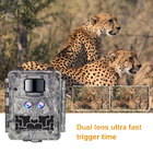 دوربین دنباله دار Fast Trigger 0.25s دوربین شکار مادون قرمز دوربین دوگانه DC12V دوربین حیات وحش