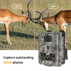 دوربین شکار 940 نانومتری Wildlife Trail No Glow 30 مگاپیکسل 1080P HD 0.3s Trigger