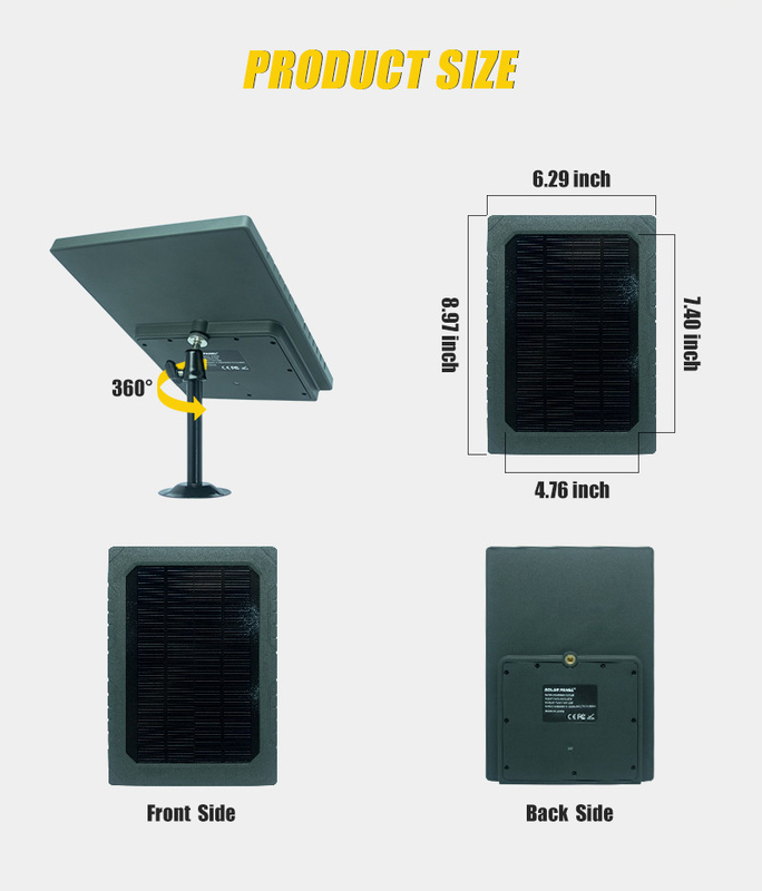 KS26 12W پنل خورشیدی قدرت مکمل ABS25 مواد ضد آتش IP67 اتصال چند رابط ضد آب