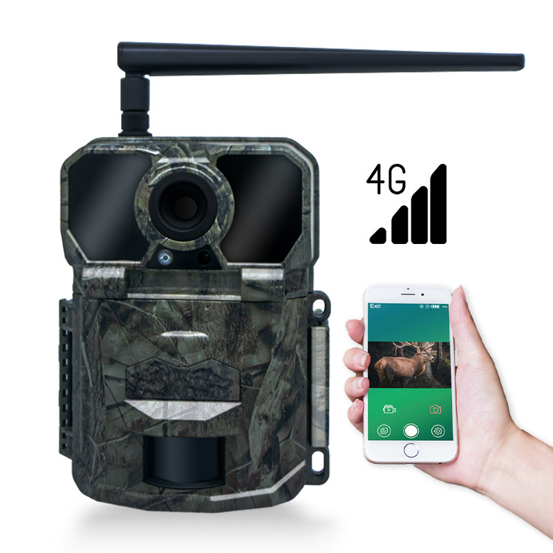 دوربین بازی و مسیر بالا برای 4G دوربین شکار KW896 با آنتن 100ft Night Range 32MP دوربین حیات وحش 2K 4g